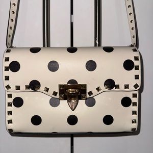 VALENTINO POLKA DOT PURSE (RARE)